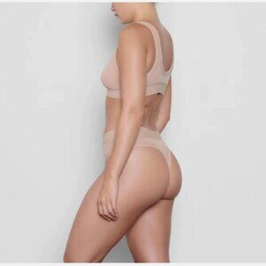 New SKIMS Fits Everybody Dipped Cotton 3 Piece Bundle Thong Underwear Size 4X